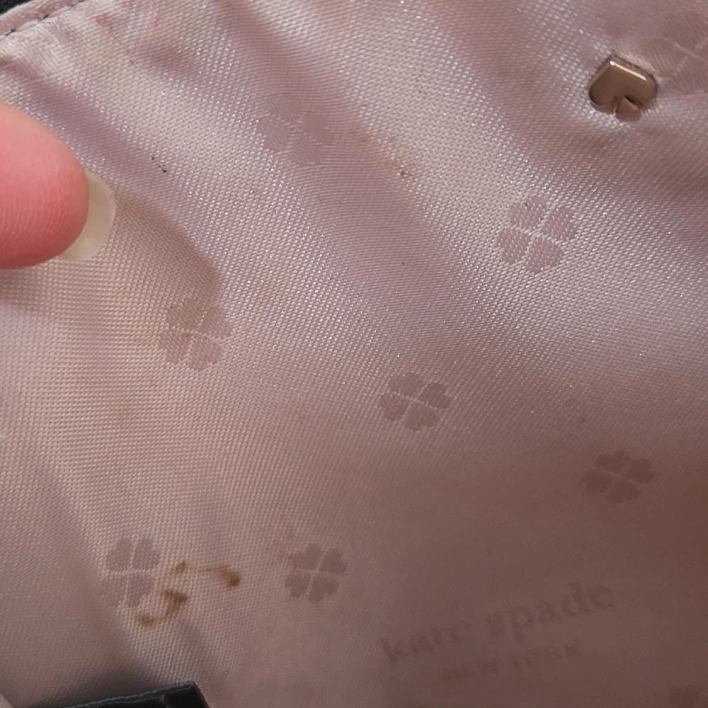 Kate Spade Margaux Enamel Spade Small Pouch/Wristlet 7.75